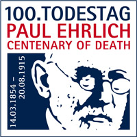 Veranstaltungslogo 100. Todestag Paul Ehrlich (Quelle: PEI)
