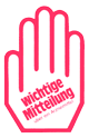 Logo Rote-Hand-Brief - Wichtige Mitteilung über ein Arzneimittel (Quelle: BPI e.V.)