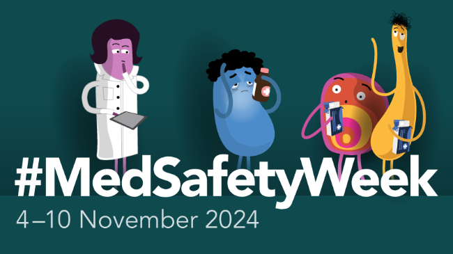 Kampagnenbild #MedSafetyWeek Kampagnenbild #MedSafetyWeek
