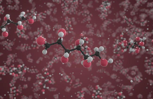 Mannose Molekül 3D-Darstellung (Quelle: Irina Anosova/Shutterstock.com) Mannose Molekül 3D-Darstellung (Quelle: Irina Anosova/Shutterstock.com)
