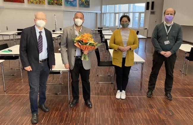 Preisverleihung des Förderpreises des Biologischen Vereins (Quelle: Ger van Zandbergen/Paul-Ehrlich-Institut) Preisverleihung des Förderpreises des Biologischen Vereins (Quelle: Ger van Zandbergen/Paul-Ehrlich-Institut)