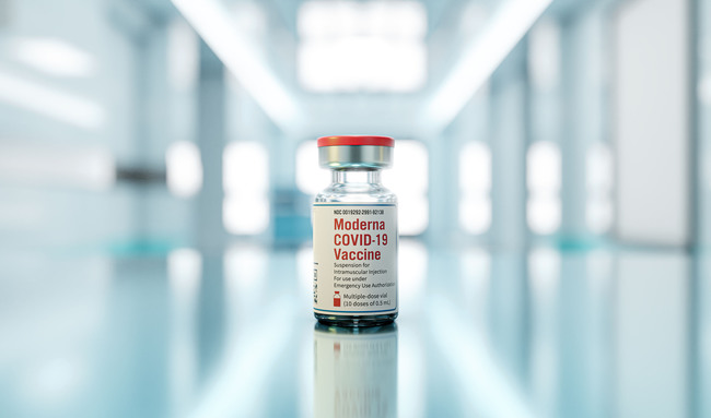 Moderna COVID-19-Impfstoff (Quelle: gutesksk7/shutterstock.com)