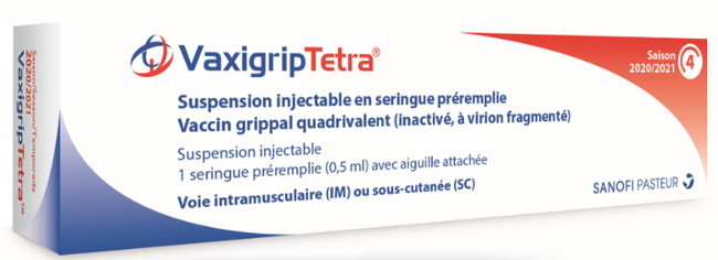 Vaxigrip Tetra franz. Umverpackung Vaxigrip Tetra franz. Umverpackung