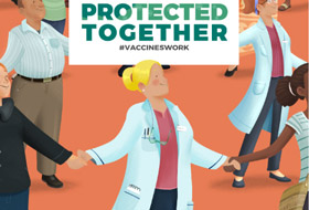 European Immunization Week - Protected together (Quelle: WHO)