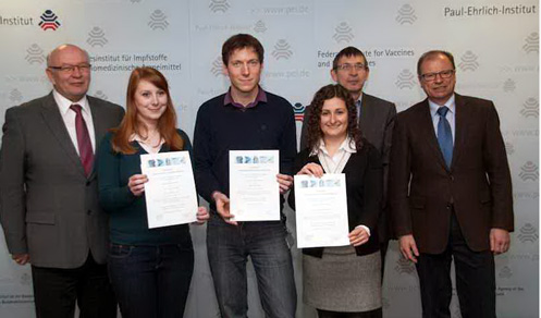 Gratulation an die Preisträger des Langener Nachwuchswissenschaftspreises