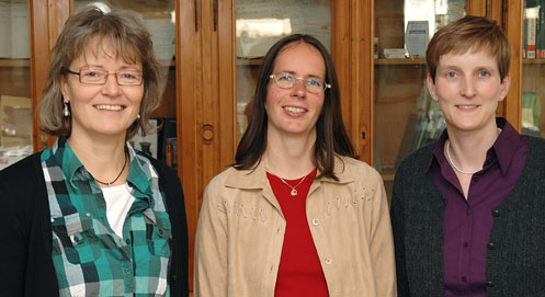 Dr. Karin Weißer, Dr. Heike Behrensdorf-Nicol, Ursula Bonifas