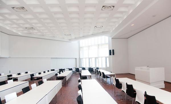 verweist auf: Immun-relevante adverse outcome pathways (AOPs) in der regulatorischen Entscheidungsfindung PEI Hörsaal (Quelle: A.Buck / PEI) (verweist auf: Immun-relevante adverse outcome pathways (AOPs) in der regulatorischen Entscheidungsfindung)