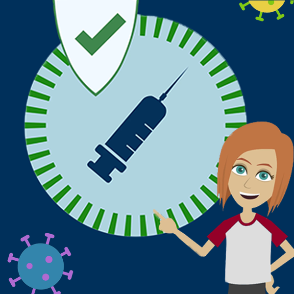 verweist auf: #ImpfstoffFakten teilen Animationsgrafik zur Aufklärungskampagne Impfstofffakten des Paul-Ehrlich-Instituts (verweist auf: #ImpfstoffFakten teilen)