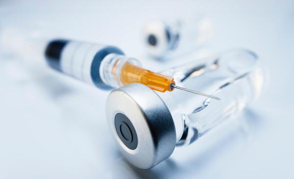 Vaccine Syringe (Source: GIPhoto/Cultura/Getty Images) (refer to: Vaccines for Humans)
