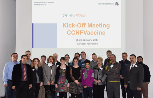 The participants of the kick-off meeting CCHFVaccine The participants of the kick-off meeting CCHFVaccine