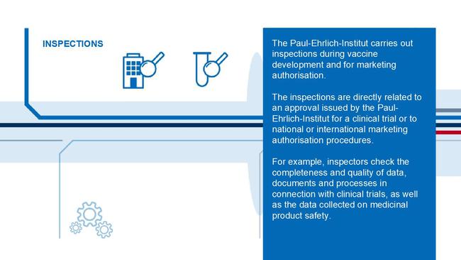 Tasks of the Paul-Ehrlich-Institut on the Vaccine Pathway - Infographics Tasks of the Paul-Ehrlich-Institut on the Vaccine Pathway - Infographics